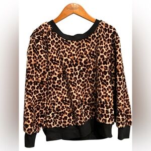 cheetah Leopard animal print Fleece Pajamas